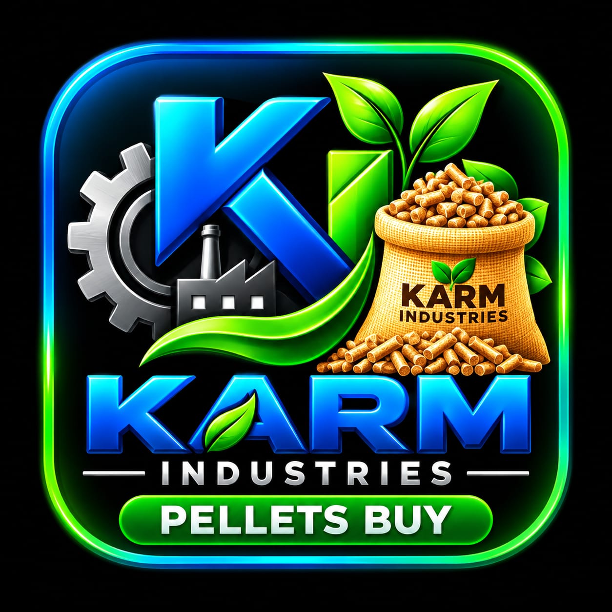 PELLETS BUY app by KARM INDUSTRIES — order bio pellets from your phone